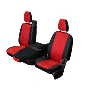 Sitzbezüge für Nissan NV400 ab 2011 bis 2021 – Velourimitat mit Kunstleder