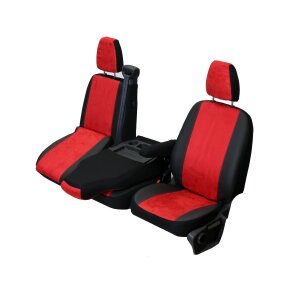 Sitzbezüge für Nissan Interstar ab 2021 bis 2024 – Velourimitat mit Kunstleder