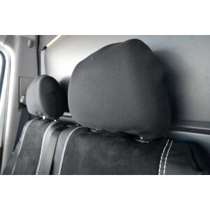 Sitzbezüge für Citroen Jumper ab 2006 / Facelift ab 2014 / Facelift ab 2022 – Velourimitat mit Kunstleder