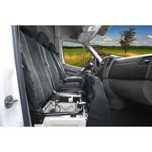 Sitzbezüge für Toyota Proace Max ab 2024 – Velourimitat mit Kunstleder