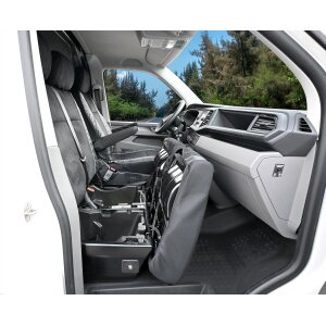 Sitzbezüge für VW T6.1 ab 2019 – Velourimitat mit Kunstleder