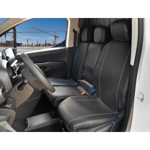 Sitzbezüge für Fiat Doblo ab 2019 bis 2023 – atmungsaktives Kunstleder
