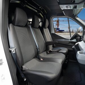 Sitzbezüge für Renault Master IV ab 2024 – Polstermaterial mit Kunstleder