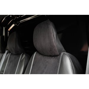 Sitzbezüge für Nissan Interstar ab 2024 – Velourimitat mit Kunstleder