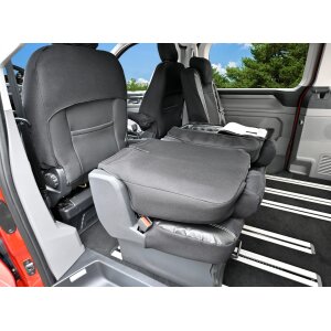 Sitzbezüge für VW T7 Caravelle ab 2025 – Velourimitat mit Kunstleder