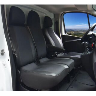 Sitzbezüge für Nissan Primastar ab 2021 – Polstermaterial mit Kunstleder