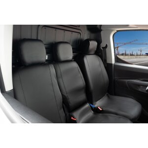 Sitzbezüge für Citroen Berlingo III Furgon Facelift ab 2024 – Kunstleder