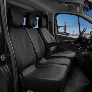Sitzbezüge für Nissan Primastar ab 2021 – Kunstleder