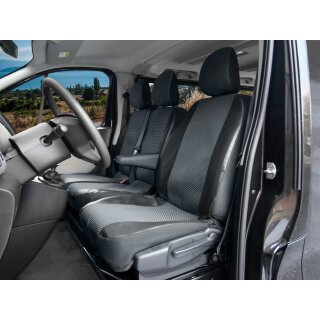 Sitzbezüge für Fiat Talento ab 2016 – Polstermaterial mit Kunstleder