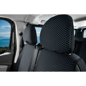 Sitzbezüge für Nissan NV300 ab 2016 bis 2021 – Polstermaterial mit Kunstleder