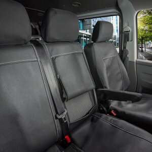 Sitzbezüge für VW T6 ab 2015 / VW T6.1 ab 2019 – atmungsaktives Kunstleder