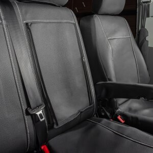 Sitzbezüge für VW T6 ab 2015 / VW T6.1 ab 2019 – atmungsaktives Kunstleder
