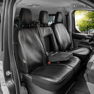 Sitzbezüge für VW T7 Caravelle ab 2024 – Kunstleder mit Steppung