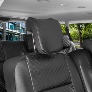 Sitzbezüge für Ford Transit Custom II ab 2024 – Kunstleder mit Steppung