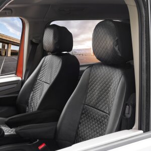 Sitzbezüge für VW T7 Multivan ab 2021 – Kunstleder mit Steppung