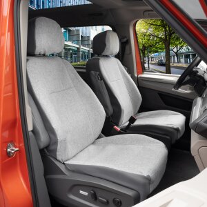 Sitzbezüge für VW T7 Multivan ab 2021 – Wasserabweisender Stoff aus klassischer Webstruktur