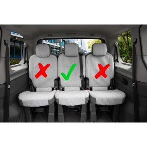 Sitzbezüge für VW T7 Multivan ab 2021 – Wasserabweisender Stoff aus klassischer Webstruktur