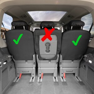 Sitzbezüge für VW T7 Multivan ab 2021 – Kunstleder mit Steppung