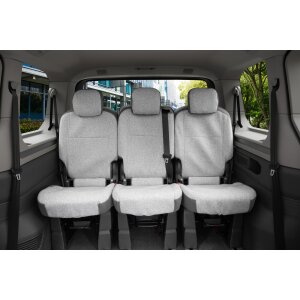 Sitzbezüge für VW T7 Multivan ab 2021 – Wasserabweisender Stoff aus klassischer Webstruktur