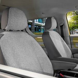 Sitzbezüge für Volkswagen ID. Buzz ab 2022 – Wasserabweisender Stoff aus klassischer Webstruktur