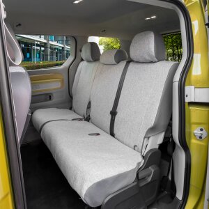Sitzbezüge für Volkswagen ID. Buzz ab 2022 – Wasserabweisender Stoff aus klassischer Webstruktur