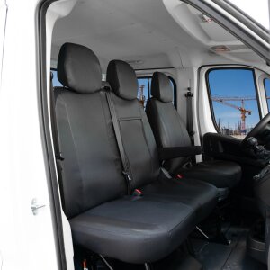 Sitzbezüge für Toyota Proace Max Mannschaftskabine ab 2024 – Kunstleder