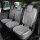 Sitzbezüge für Ford Transit Custom II ab 2024 – Wasserabweisender Stoff aus klassischer Webstruktur