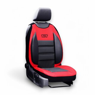 Autositzmatte für Citroen C4 Aircross ab 2012 bis 2017 - Sitzschutz in der Farbe ROT