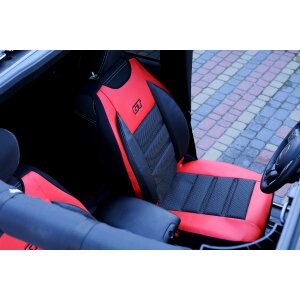 Autositzmatte für Nissan X-TRAIL ab 2001 / ab 2007 / ab 2014 / ab 2022 - Sitzschutz in der Farbe ROT