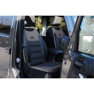 Autositzmatte für Audi Q4 ab 2021 - Sitzschutz in der Farbe Grau