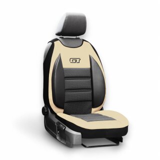 Autositzmatte für Citroen C4 Aircross ab 2012 bis 2017 - Sitzschutz in der Farbe Beige