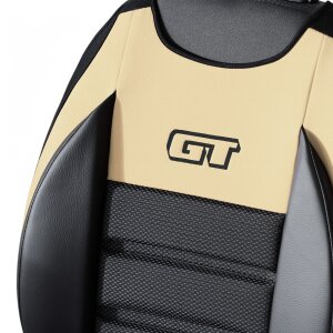 Autositzmatte für Maxus Euniq 6 ab 2021 - Sitzschutz in der Farbe Beige