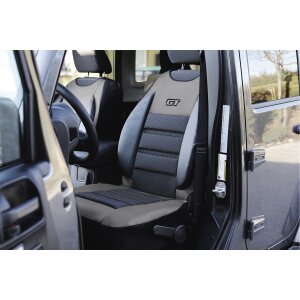 Autositzmatten für Omoda 5 ab 2022 - Schutz für Sitze in der Farbe Grau