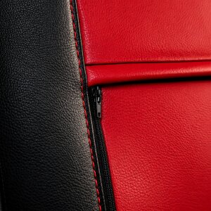 Sitzbezüge für Ford Transit VII / VIII ab 2014 / Facelift ab 2020 – Kunstleder MA RED