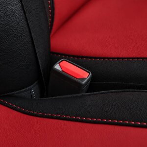 Sitzbezüge für Ford Transit Custom II ab 2024 – Kunstleder MA RED