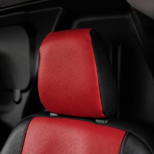 Sitzbezüge für Ford Tourneo Custom ab 2024 – Kunstleder MA RED