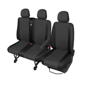 Passgenaue Sitzbezüge geeignet für Fiat Talento Bj. ab 2016 TAILOR MADE Maßgeschneidert 3-Sitzer