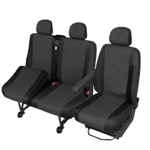 Passgenaue Sitzbezüge geeignet für Nissan NV300 Bj. ab 2016 TAILOR MADE Maßgeschneidert 3-Sitzer - Geteilt