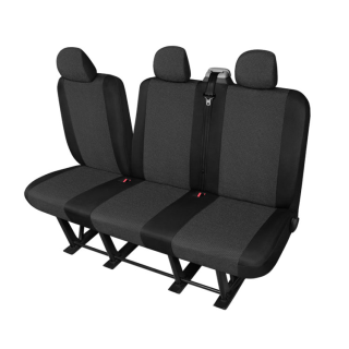 Passgenaue Sitzbezüge geeignet für Renault Trafic III Bj. ab 2014 TAILOR MADE Maßgeschneidert Dreiersitzbank - Geteilt