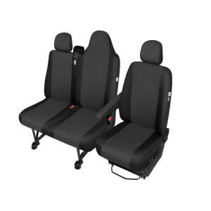 Passgenaue Sitzbezüge geeignet für Renault Trafic III Bj. ab 2014 TAILOR MADE Maßgeschneidert 3-Sitzer - Mobilbüro