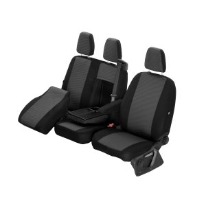 Passgenaue HERO Sitzbezüge geeignet für Citroen Jumpy ab 2016 Maßgeschneidert 1+2 ( 3-Sitzer )