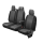 Passgenaue HERO Sitzbezüge geeignet für Renault Trafic ab 2014 Maßgeschneidert 1+2 ( 3-Sitzer )