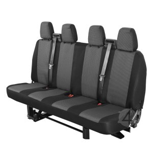Passgenaue HERO Sitzbezüge geeignet für Ford Transit ab 2014 Maßgeschneidert 2-te Reihe