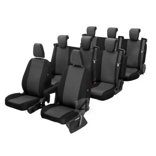Passgenaue HERO Sitzbez&uuml;ge geeignet f&uuml;r Mercedes Vito W447 ab 2014 Ma&szlig;geschneidert 8-Sitzer