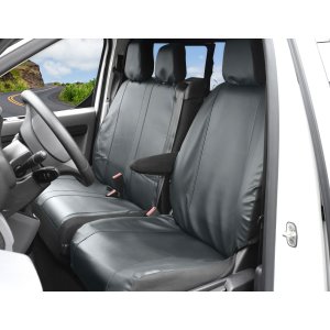 Passgenaue Kunstleder VIP Sitzbezüge geeignet für Toyota Proace ab 2016 Maßgeschneidert - 1+2 ( 3-Sitzer )