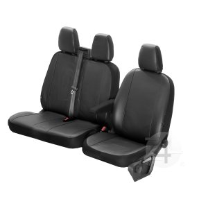 Passgenaue Kunstleder VIP Sitzbezüge geeignet für Mercedes Vito W447 ab 2014 Maßgeschneidert - 1+2 ( 3-Sitzer )