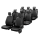 Passgenaue Kunstleder VIP Sitzbezüge geeignet für Mercedes Vito W447 ab 2014 Maßgeschneidert - 8-Sitzer