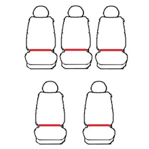 Passgenaue HERO Sitzbez&uuml;ge geeignet f&uuml;r Mazda CX-5 2011-2016 - Polstermaterial