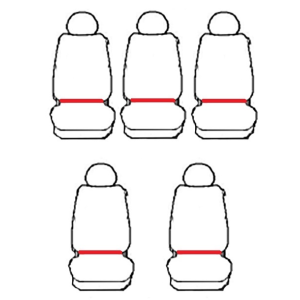 Passgenaue HERO Sitzbezüge geeignet für Mazda CX-5 2011-2016 - Polstermaterial