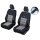 Überzüge LOKI Universell geeignet für Citroen C4 Grand Picasso Sitzschoner - 2stk SET